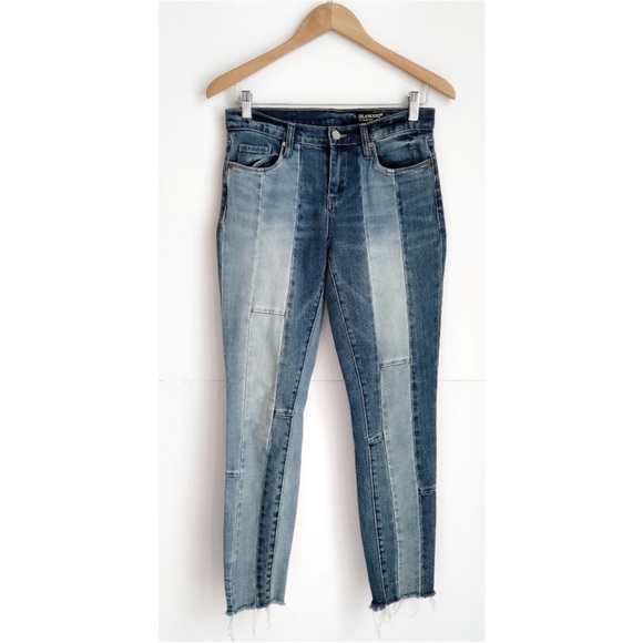 Blank NYC Patchwork denim jeans size 27 - Picture 2 of 7